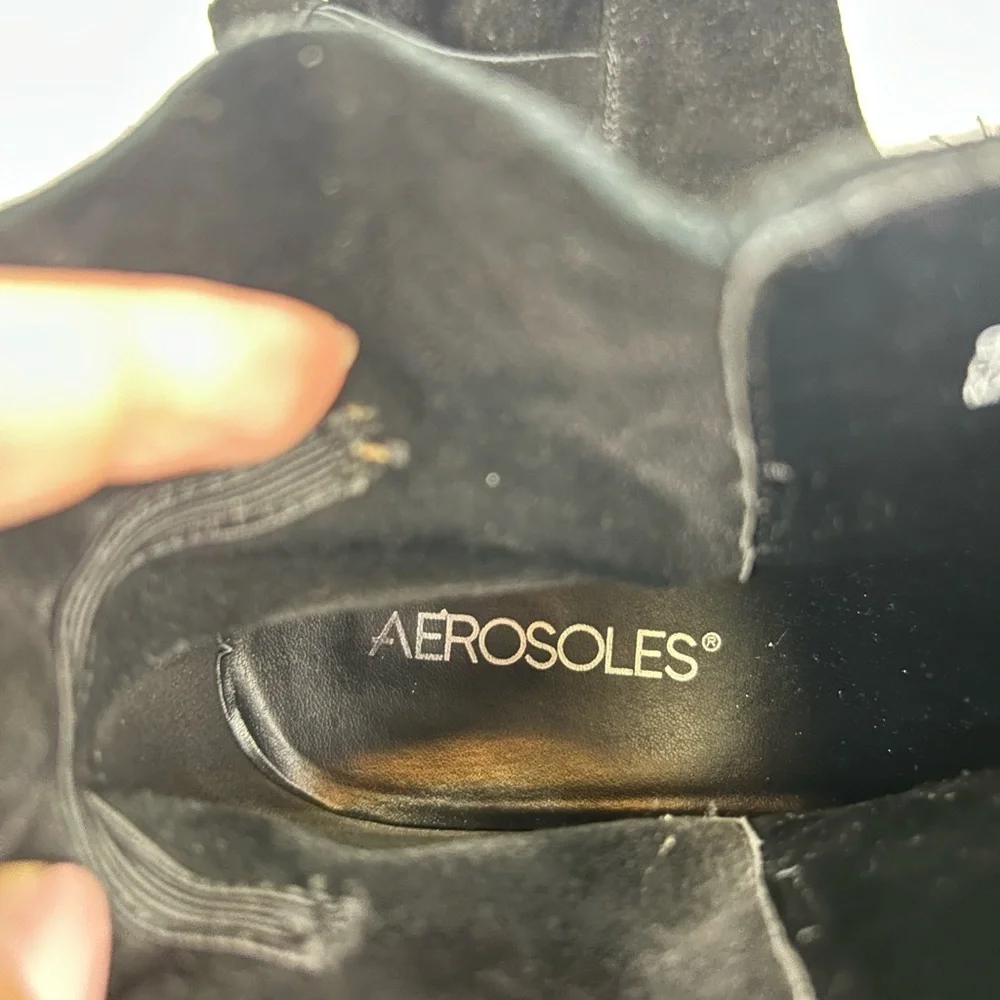 Aerosoles Crosswalk Suede Booties